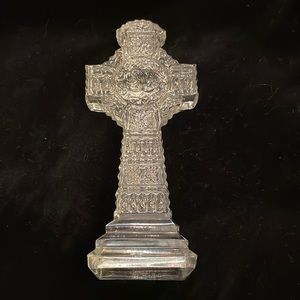 Galway Irish Crystal Saint Kevin’s cross